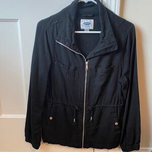 Old Navy Black Utility Jacket for Women